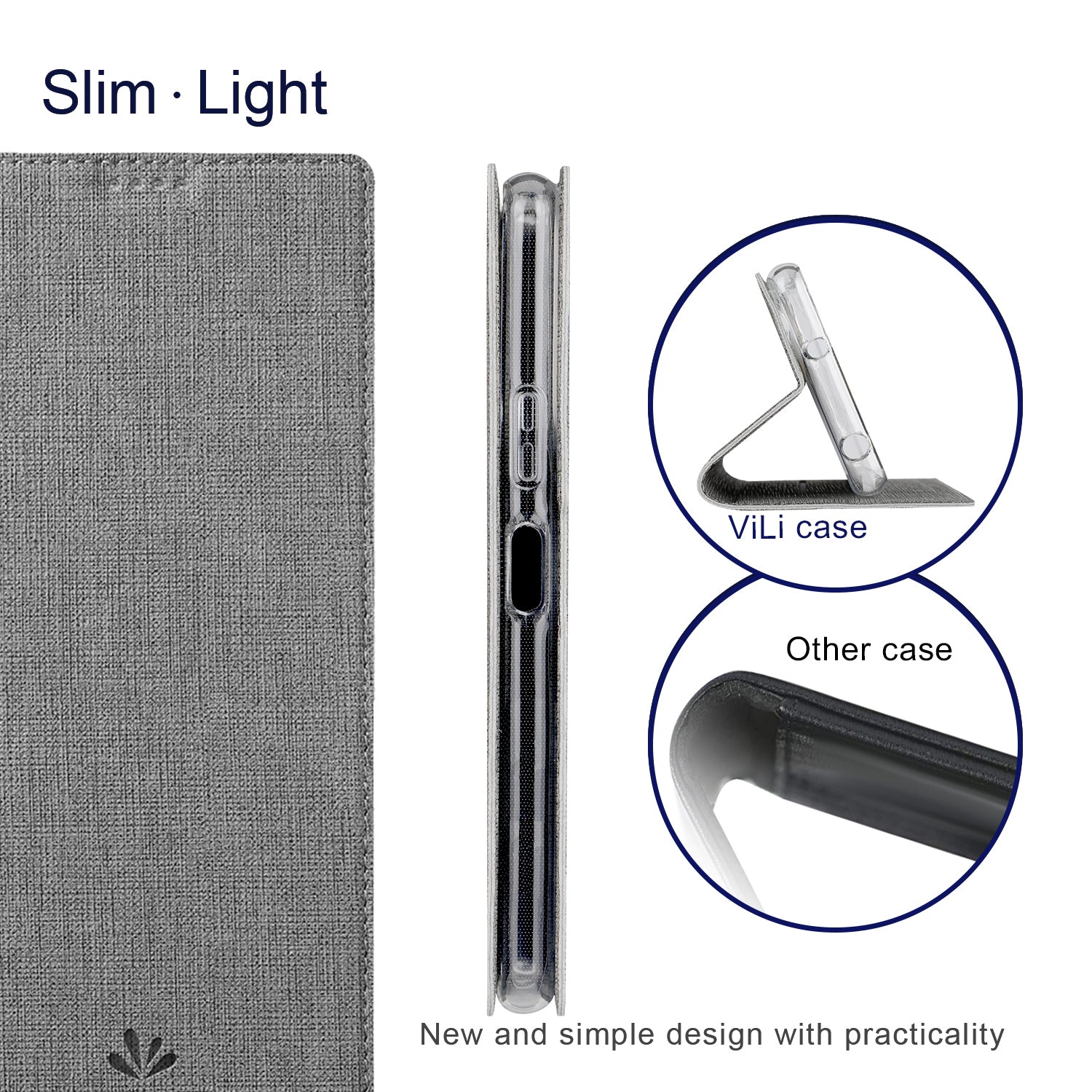 VILI DMX Series For Samsung Galaxy A55 5G Case PU Leather Card Holder Stand View Phone Cover VILI DMX Series For Samsung Galaxy A55 5G Case PU Leather Card Holder Stand View Phone Cover